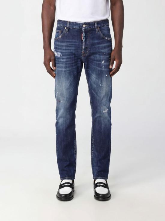 26SS 디스퀘어드2 데님 팬츠 S74LB1898 S30664 470 BLUE DOM