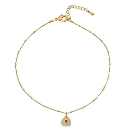  Loni Paul Jewelry 목걸이/팬던트 로니 폴 주얼리 루틸레이티드 쿼츠와 가넷 목걸이 (골드)