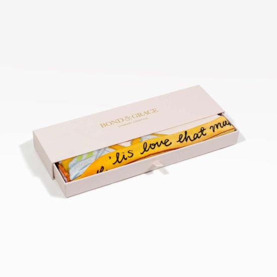  Bond & Grace 머플러/스카프 본드 & 그레이스 수다스러운 꽃 아트 스카프 - OTHER BRANDS