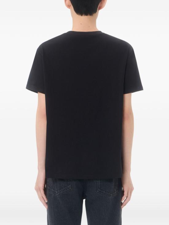 26FW 발렌티노 가라바니 반팔 티셔츠 VMG10VBMM 0NO Nero - VALENTINO GARAVANI