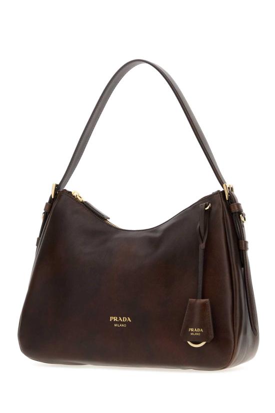 26FW 프라다 숄더백 1BC301VLEY2ZRN F0324 Brown - PRADA
