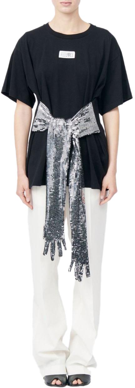 26SS 마르지엘라 반팔 티셔츠 8056263056539 BLACK - MAISON MARGIELA