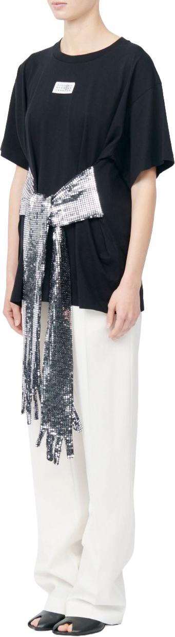 26SS 마르지엘라 반팔 티셔츠 8056263056539 BLACK - MAISON MARGIELA