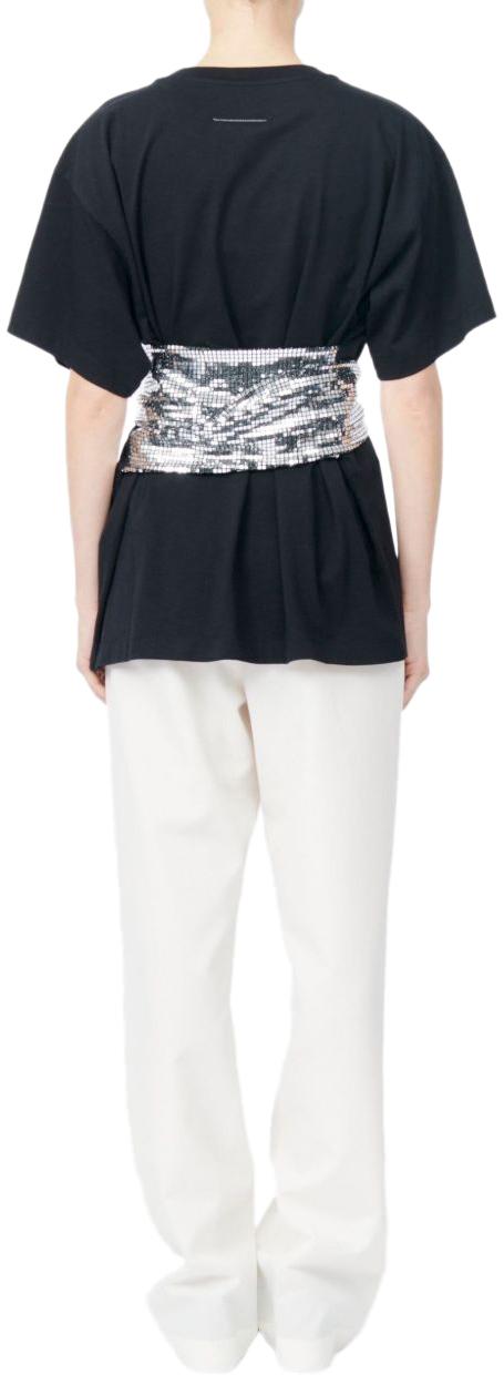 26SS 마르지엘라 반팔 티셔츠 8056263056539 BLACK - MAISON MARGIELA
