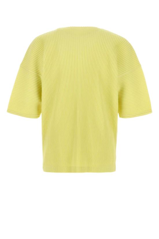 26SS 옴므 플리세 이세이 미야케 반팔 티셔츠 HP66JK053 53 ZUCCHINIYELLOW - HOMME PLISSE' ISSEY MIYAKE