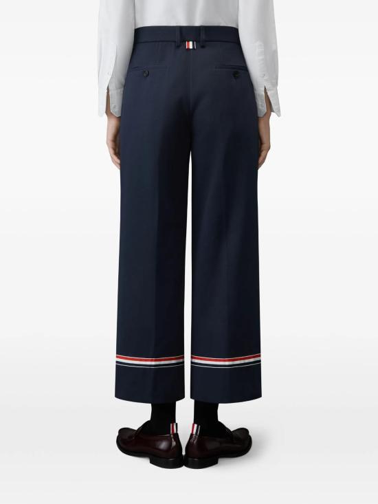 26SS 톰브라운 스트레이트 팬츠 FTC519UF0175 415 NAVY - THOM BROWNE