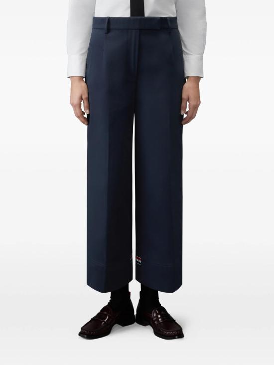 26SS 톰브라운 스트레이트 팬츠 FTC519UF0175 415 NAVY - THOM BROWNE
