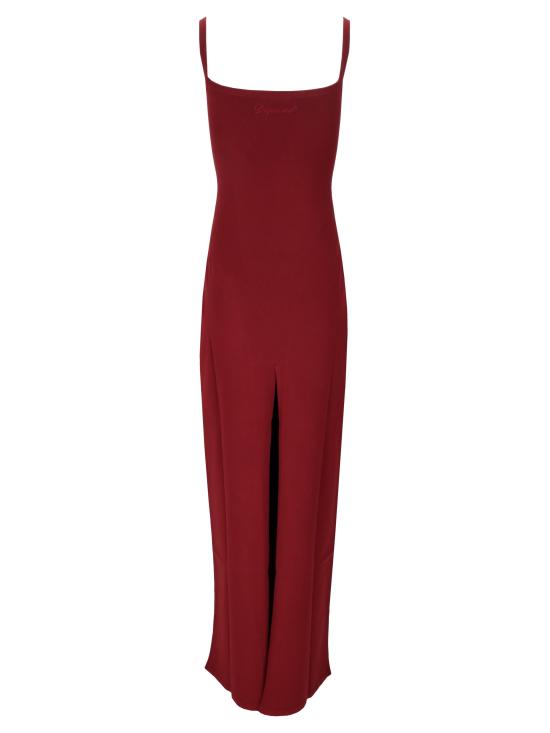26SS 디스퀘어드2 롱 원피스 S72CV0728D13217 355 BORDEAUX - DSQUARED2