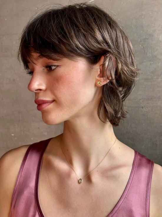  Emilie Shapiro 이어링 에밀리 샤피로 화이트 사파이어 스터드 귀걸이