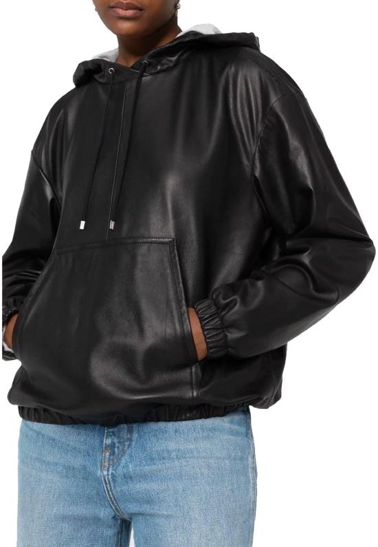  생로랑 가죽 자켓 55978083647828 BLACK - SAINT LAURENT