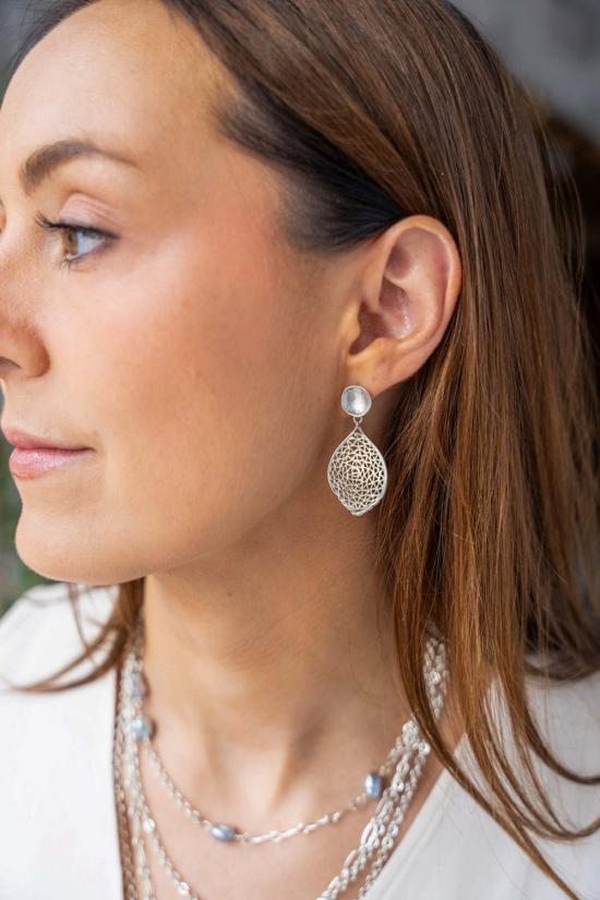  Loni Paul Jewelry 목걸이/팬던트 로니 폴 주얼리 섬세한 세 줄 목걸이 실버 - OTHER BRANDS