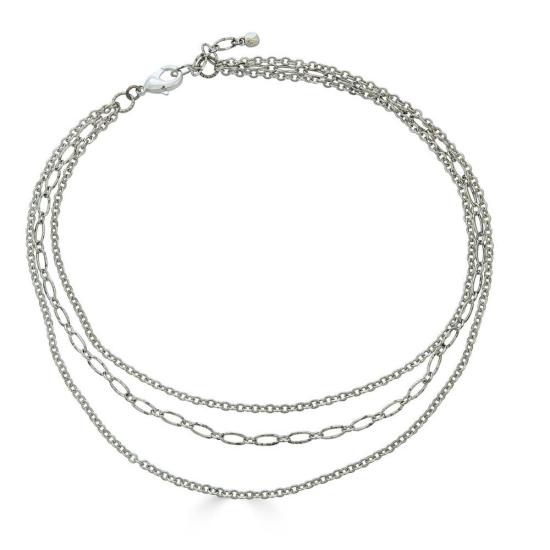  Loni Paul Jewelry 목걸이/팬던트 로니 폴 주얼리 섬세한 세 줄 목걸이 실버