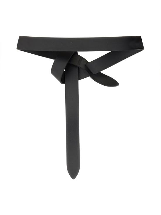 26FW 이자벨마랑 레체 타이 업 레더 벨트 CE011CFA A3B65A01BK BLACK - ISABEL MARANT