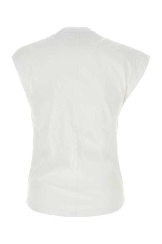 26FW 이자벨마랑 NAYDA 네이다 슬리브리스 탑 NAYDA 네이다 슬리브리스 탑 TS0175FA A1N41I20WH WHITE - ISABEL MARANT