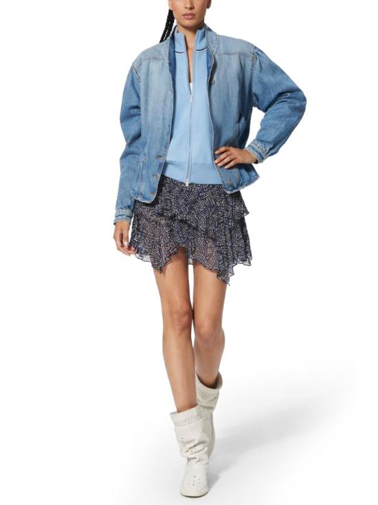 26FW 이자벨마랑 돌리 자켓 돌리 자켓 VE0614FA D1H02I30LU DENIM - ISABEL MARANT