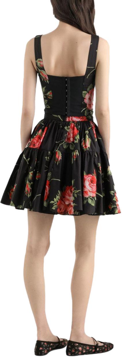 26SS 돌체앤가바나 숏 스커트 8057576275877 BLACK - DOLCE & GABBANA