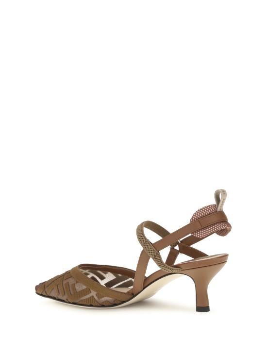 26FW 펜디 힐/펌프스 8J8558AY0M F1XHR BROWN - FENDI