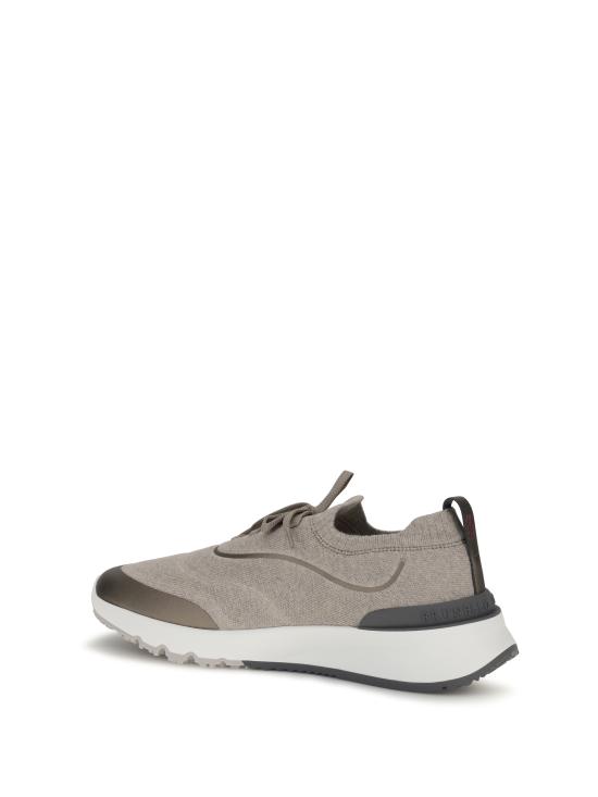 26FW 브루넬로 쿠치넬리 스니커즈 MZUAUFO340 CEJ23 BROWN - BRUNELLO CUCINELLI