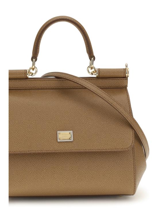 26FW 돌체앤가바나 미디움 시실리 핸드백 BB6003B1001 8M417 BEIGE - DOLCE & GABBANA