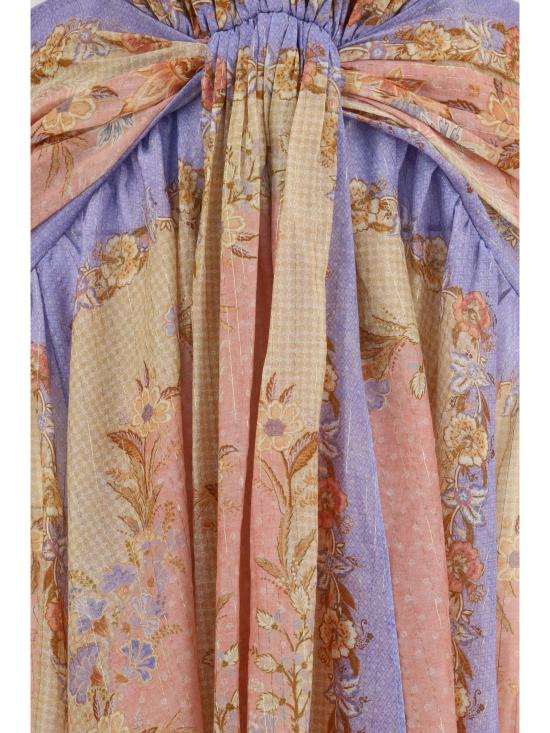 26FW 짐머만 롱 원피스 8539DSS262 PKSF MULTICOLOUR - ZIMMERMANN