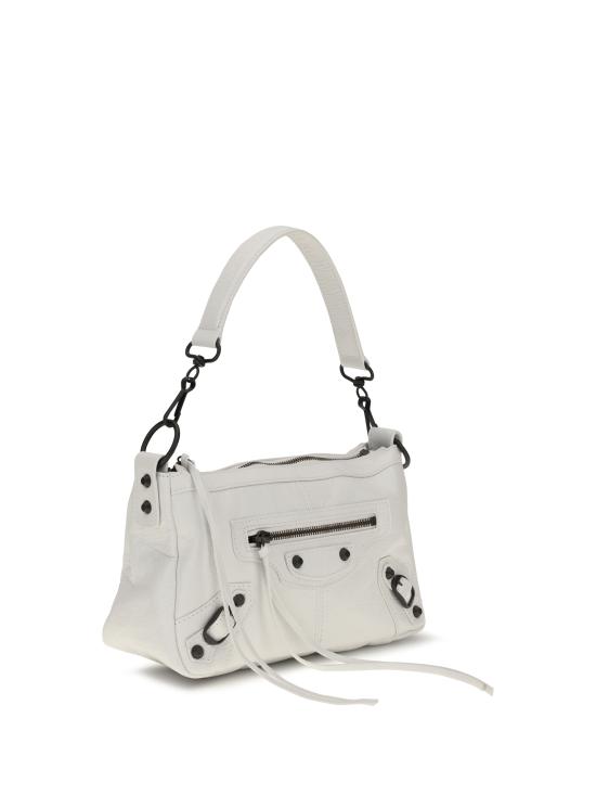 26FW 발렌시아가 르 시티 모토 미니백 8661222ABEK 9001 WHITE - BALENCIAGA
