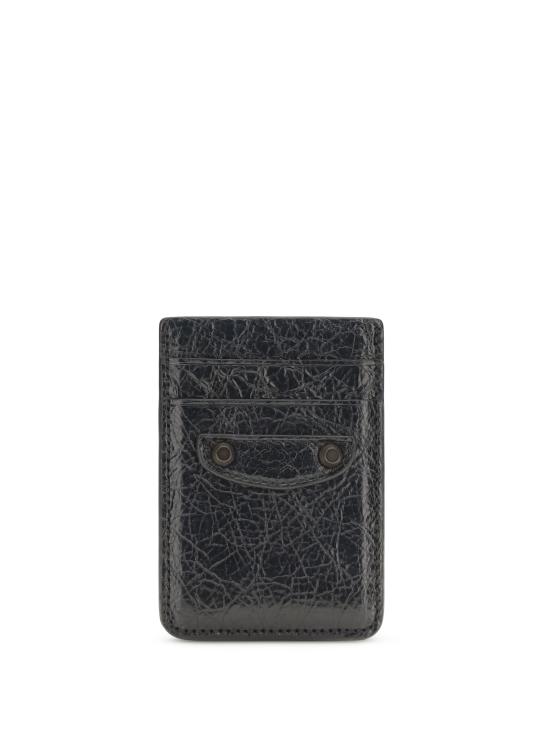 26FW 발렌시아가 카드지갑 8726652ABFY 1000 BLACK
