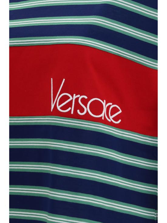 26FW 베르사체 반팔 티셔츠 10259081A18439 6UF90 MULTICOLOUR - VERSACE