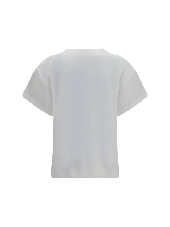 26SS 브루넬로 쿠치넬리 반팔 티셔츠 M0T81BX800 C6159 WHITE - BRUNELLO CUCINELLI
