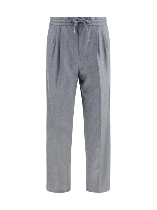 26FW 브루넬로 쿠치넬리 트레이닝/조거 팬츠 ME226E1710 C003 GREY