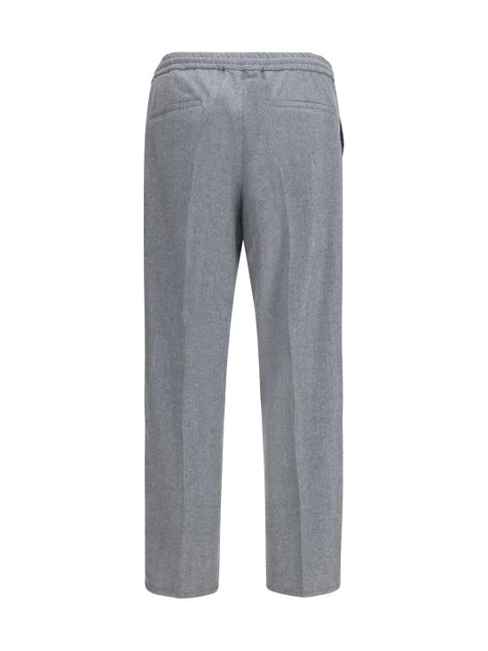 26FW 브루넬로 쿠치넬리 트레이닝/조거 팬츠 ME226E1710 C003 GREY - BRUNELLO CUCINELLI
