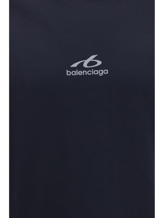 26FW 발렌시아가 테크웨어 롱 슬리브 티셔츠 A000NQTUVN7 8502 BLUE - BALENCIAGA