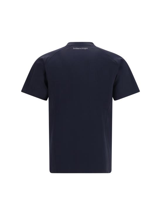 26FW 발렌시아가 테크웨어 롱 슬리브 티셔츠 A000NQTUVN7 8502 BLUE - BALENCIAGA
