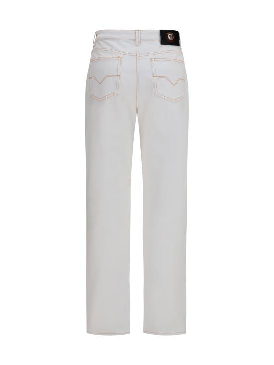 26FW 베르사체 데님 팬츠 10256681A18652 1D660 WHITE - VERSACE