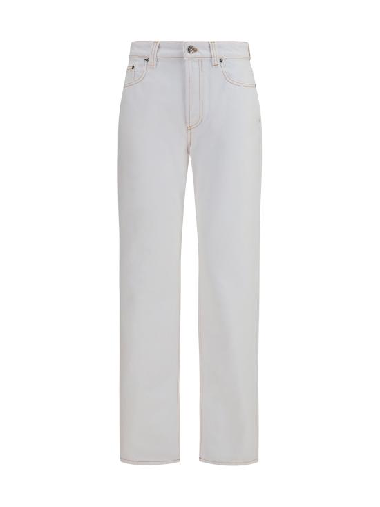 26FW 베르사체 데님 팬츠 10256681A18652 1D660 WHITE