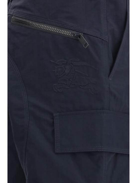 26SS 버버리 스트레이트 팬츠 8123125 A1222 BLUE - BURBERRY