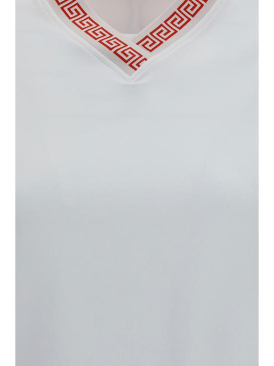 26FW 베르사체 반팔 티셔츠 10254271A18712 1W000 WHITE - VERSACE