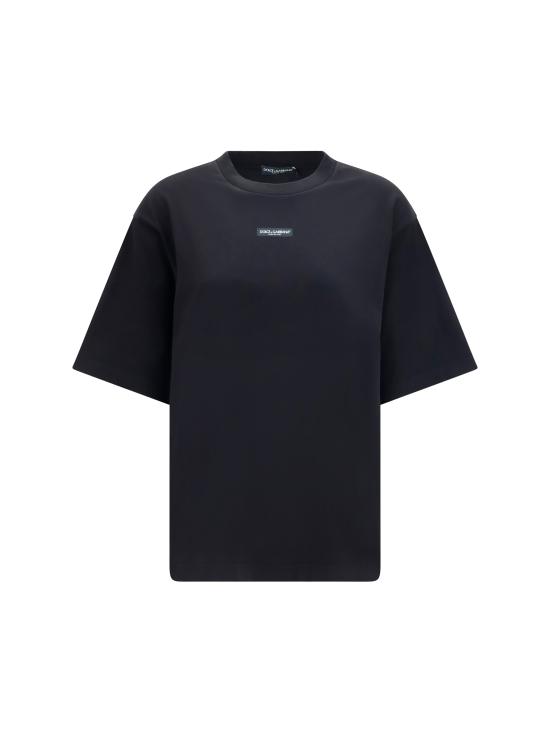 26FW 돌체앤가바나 반팔 티셔츠 F8V78THU7MA N0000 BLACK