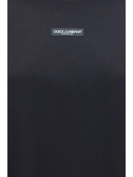 26FW 돌체앤가바나 반팔 티셔츠 F8V78THU7MA N0000 BLACK - DOLCE & GABBANA