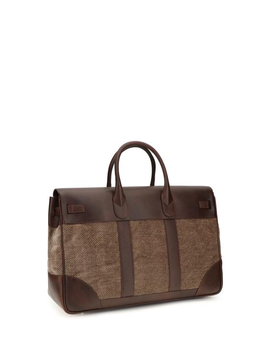 26FW 브루넬로 쿠치넬리 더플백 MBROBU071 CYA14 BROWN - BRUNELLO CUCINELLI