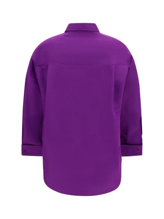26FW 발렌시아가 블라우스 872318TUP19 5210 PURPLE - BALENCIAGA