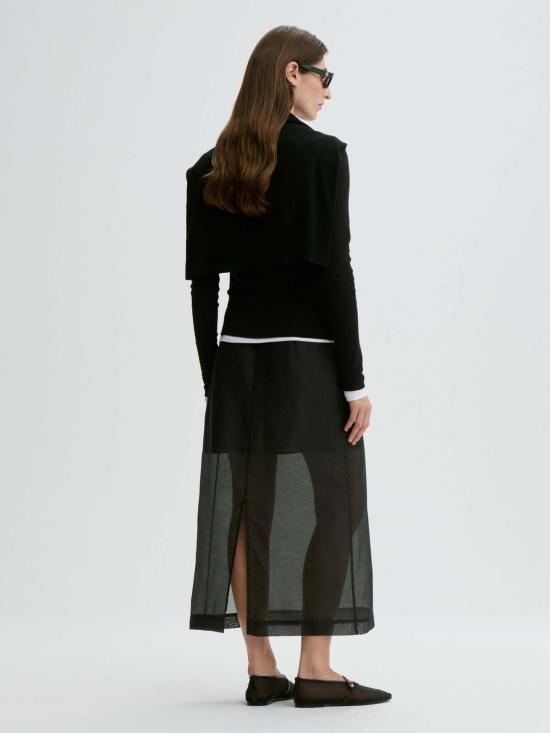  바이말렌비거 롱 스커트 By Malene Birger 에스타 실크 오간자 스커트 - BY MALENE BIRGER