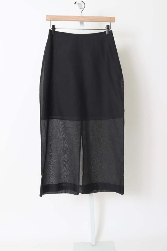  바이말렌비거 롱 스커트 By Malene Birger 에스타 실크 오간자 스커트