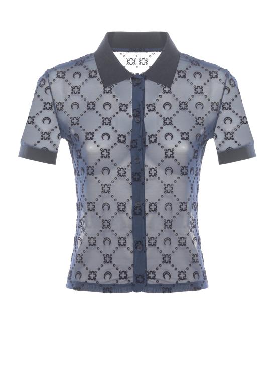 26SS 마린세르 블라우스 WSI037A CJER0005BL90 Blue