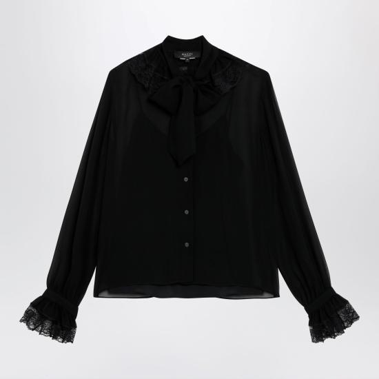 26FW 구찌 블라우스 876365ZHS04 Black