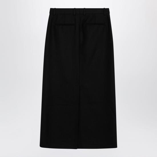 26FW 토템 미디 스커트 251 WRB4288TFB0026 Black - TOTEME