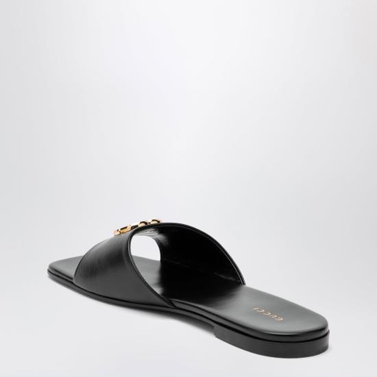 26FW 구찌 뮬/슬리퍼 870700BKO00 Black - GUCCI