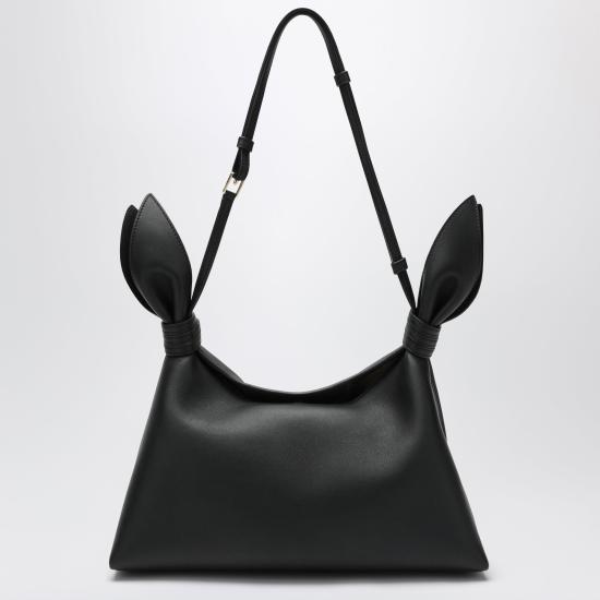 26FW 로에베 미디움 스카프 백 ABNYBNMX01LE Black - LOEWE