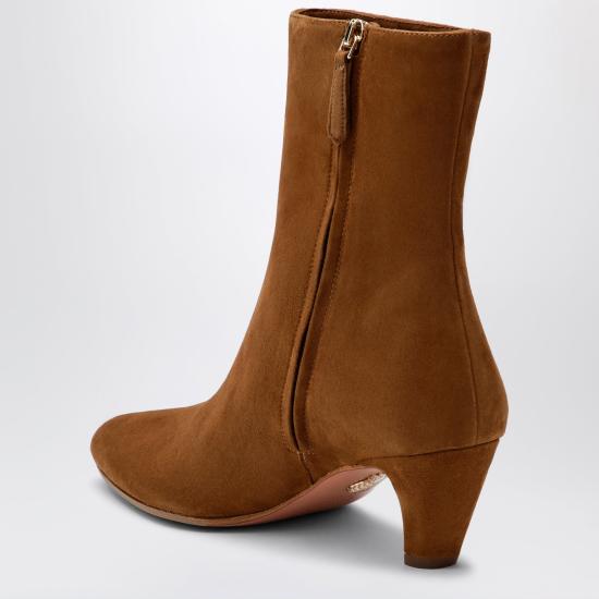 26FW 아쿠아주라 부츠 SLNMIDB0SUE Brown - AQUAZZURA