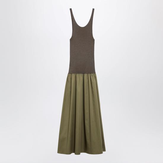26SS 더프랭키샵 롱 원피스 MDFS21853VI Green - THE FRANKIE SHOP