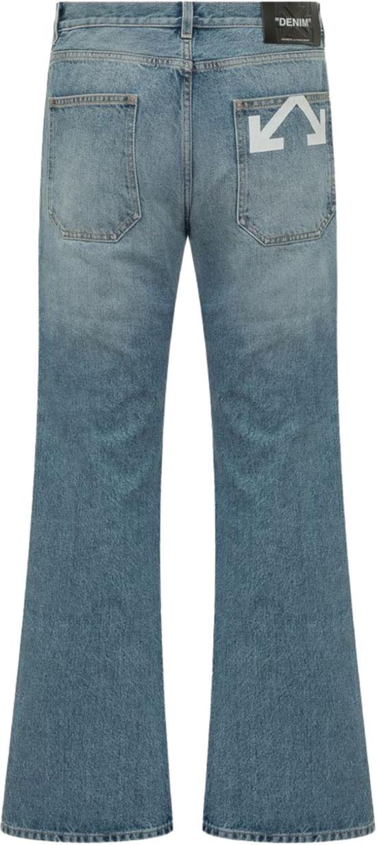 26SS 오프화이트 데님 팬츠 1200193105196 BLUE - OFF WHITE